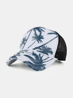 Gorra de béisbol de malla ajustable para hombre