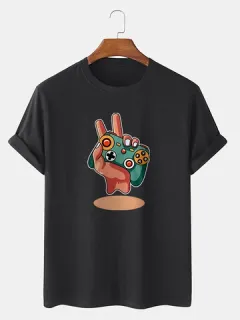 Gesto de gamepad Camisetas gráficas