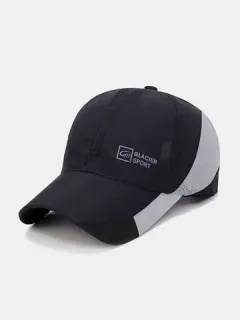 Gorra de béisbol de malla de secado rápido de verano