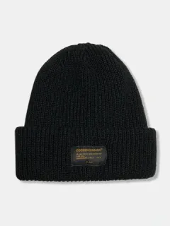 Gorro de hombre tejido con etiqueta de letras Sombrero