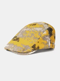 Boina Gorras Print Sun Sombrero Gorra Tie-Dye