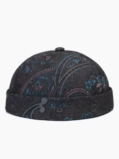 Hombre & Mujer Amoeba Print Element Fashion Cráneo Gorras