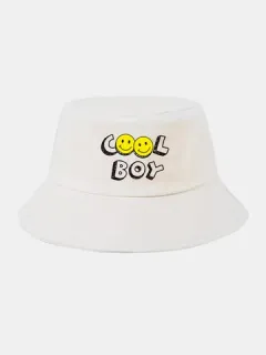 Cubo con cara sonriente unisex Sombrero