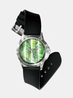 Forest Leaf Quartz Watch