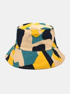 Cubo con bloques de colores geométricos unisex Sombrero