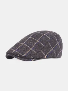 Gorra de boina de celosía para hombre