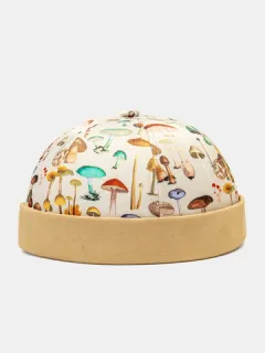 Gorra Unisex Mushroom Overlay Cráneo