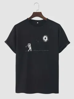 Camisetas astronauta galaxia