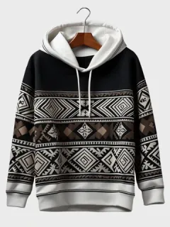 Sudaderas Étnicas vendimia Geométricas