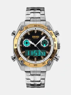 Alloy Waterproof Electronic Watch