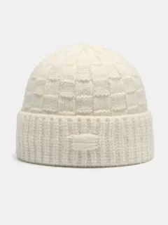 Gorro unisex de punto sin ala con entramado sólido Sombrero