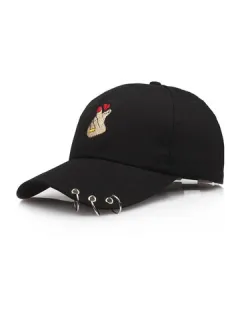 Gorra de béisbol Hoop Sombrero Visera con protección solar Baseball