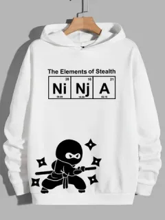 Sudaderas con capucha ninja japonesas de dibujos animados