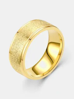 JASSY 1 Piece Stainless Steel Multicolor Couple Ring