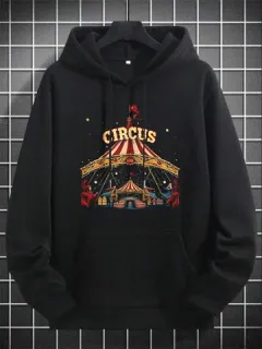 Sudaderas con capucha casuales de elemento de circo