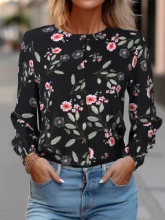 All-over Floral Print Shirt