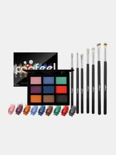 Eyeshadow Palette Brush Makeup Set