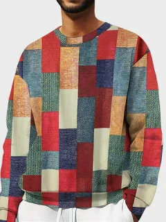 Sudaderas con capucha de bloques de color