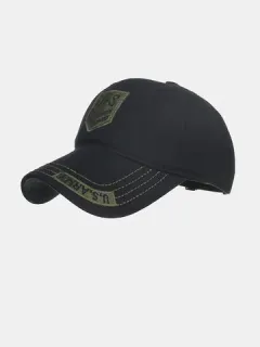 Gorra de béisbol con bordado de camuflaje US Sign Army