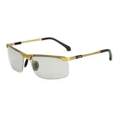 Metal Frame Color Changing Sunglasses