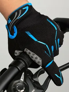 Men Mesh Cycling Touch Screen Full Finger Gloves Waterproof Windproof Outdoor Sports Mittens