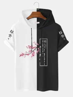 Camisetas con estampado de Sakuras en dos tonos