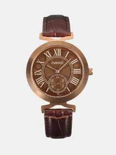 Cuero unisex CHENXI Watch