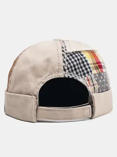 Gorra Unisex Patchwork Color-Match Cráneo