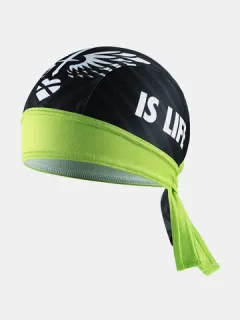 Mens Unisex Outdoor Quick Dry Breathable Cycling Bike Cap Pirate Hood Headscarf Racing Bike Hat