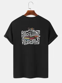 Tribal Patrón Camisetas bordadas