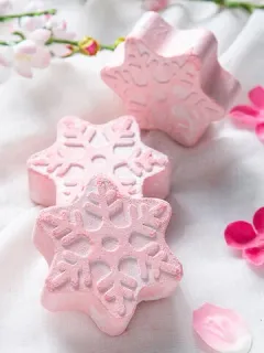 Cherry Blossom Bath Salt Balls