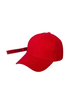 Long Cinturón Gorra de béisbol con estampado inglés Estilo británico Hip Hop